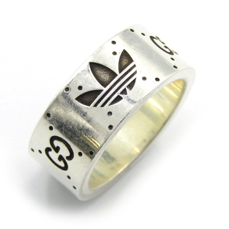 Double Gucci x Adidas Ring